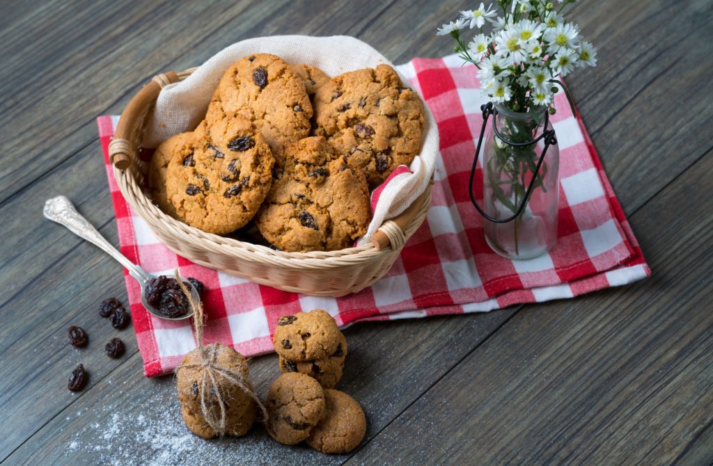 Bánh Quy Dừa Nho Khô California • Raisins